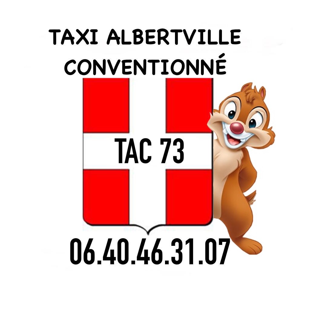 TAXI ALBERTVILLE CONVENTIONNÉ, TAC 73.